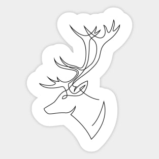 stag Sticker